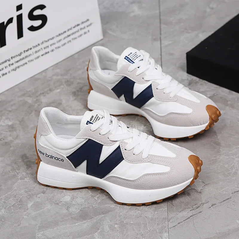 Women Sneakers 2025 New Spring Autumn Brand Luxury Vulcanize Shoes Casual Footwear Zapatillas Mujer Light Flat Breathable Shoes