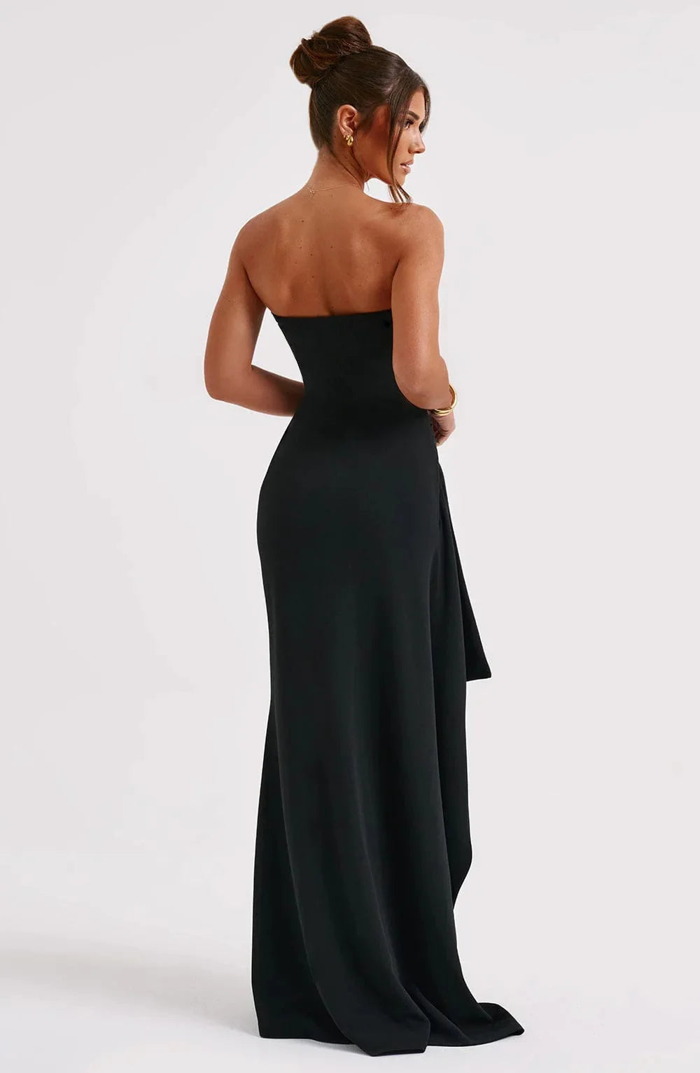 Giyu Sexy Club Evening Party Dresses Women 2025 Summer Slash Neck Backless Ruffles Split Maxi Long Dress Elegant Bodycon Robe