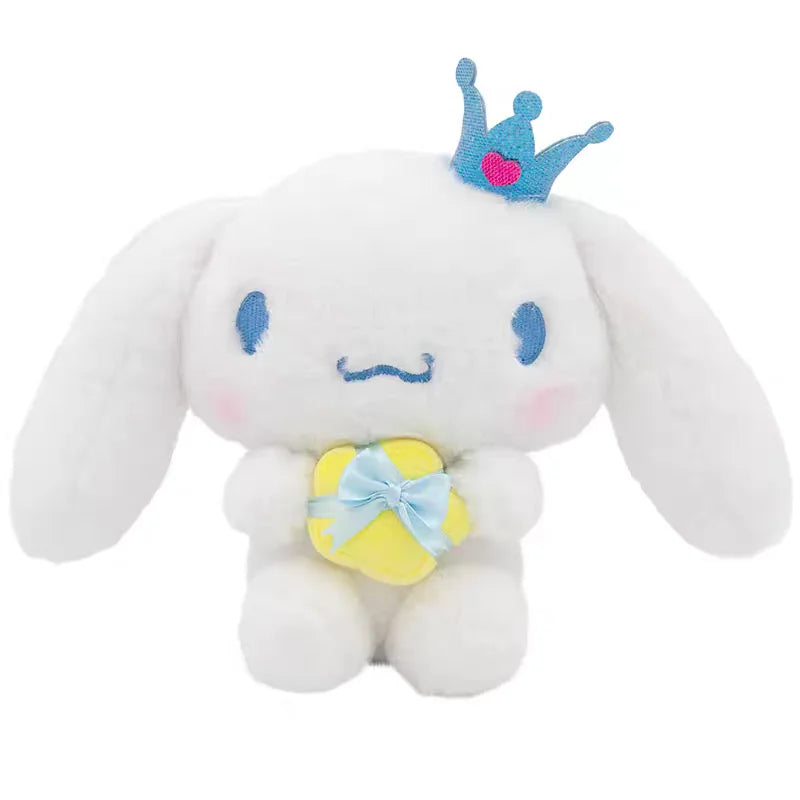 Sanrio Anime Classic Series Cinnamoroll Hello Kitty Cute Plush Stuffed Toys Soft Pillow Plushies Doll Birthday Gift For Girls