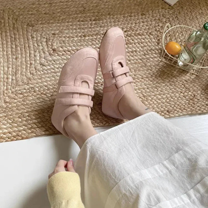 Flats Women's Sports Shoes Fashion Sneakers Casual Shallow Loafers Shoes 2025 Summer Walking Ballet Trend Zapatillas De Mujer