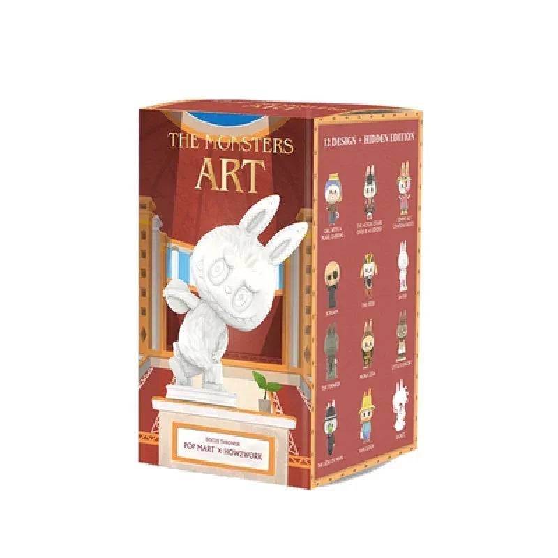 Pop Mart Labubu Spirit Art Series Blind Box Guess Bag Mystery Box Toys Doll Cute Anime Figure Desktop Ornaments Gift Collection