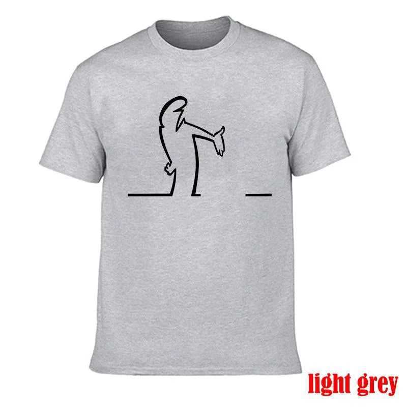 Summer T Shirts For Men Balum La Linea Funny Graphic Tshirt Cotton Comfortable Premium Camisetas