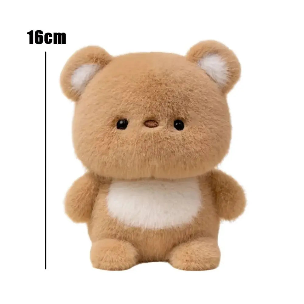 Kawaii 16cm Plush Companion Doll Plush Capybara Stuffed Animal Pillow Elephant Bear Animal Plush Toy Sleeping Gift