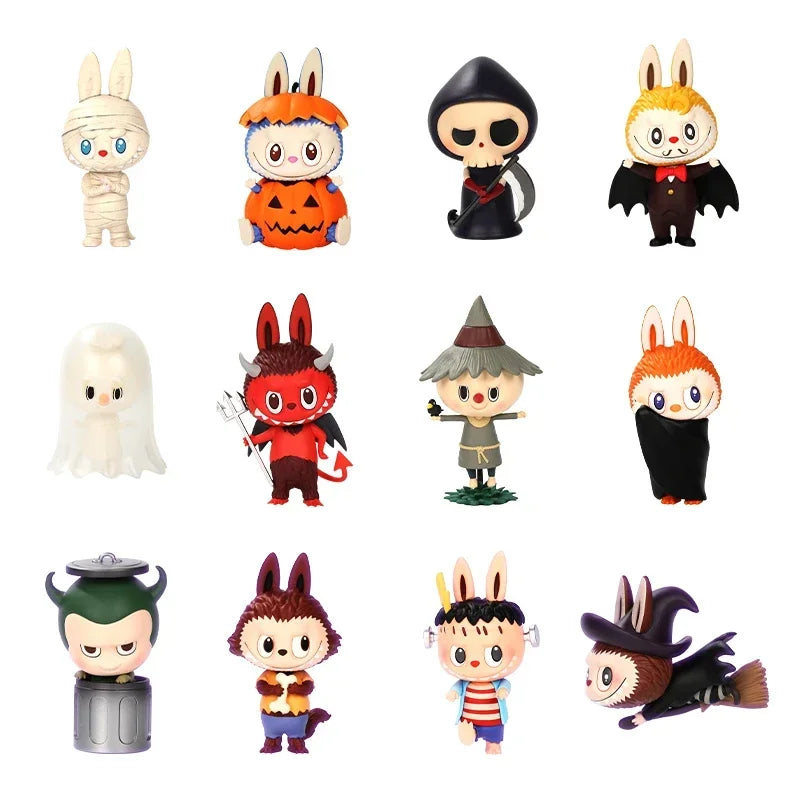 Pop Mart Labubu Halloween Monster Carnival Series Blind Box Guess Bag Mystery Box Toys Doll Cute Anime Figure Ornaments Gift