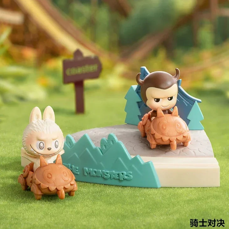 POP MART LABUBU THE MONSTERS Play Games Together Series Scene Blind Box Guess Bag Mystery Box Toys Doll Anime Figure Ornaments