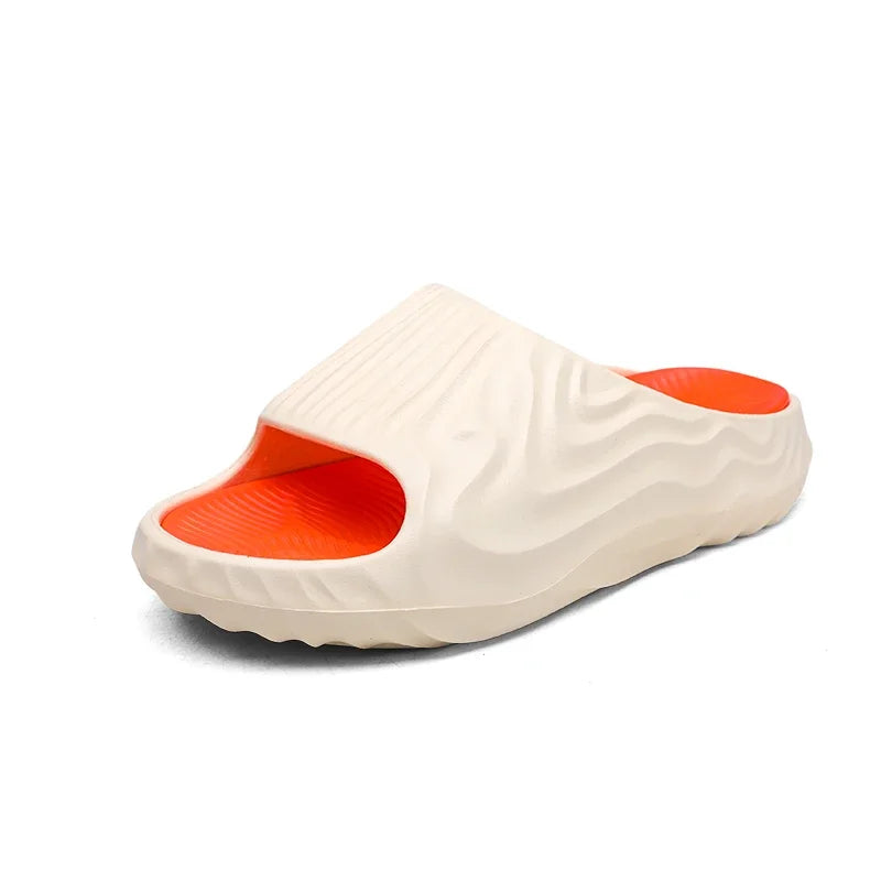 Slippers for Men, Summer New Style, Non-Slip, Thickened, Soft Soles, Wear-Resistant, Deodorant, Versatile