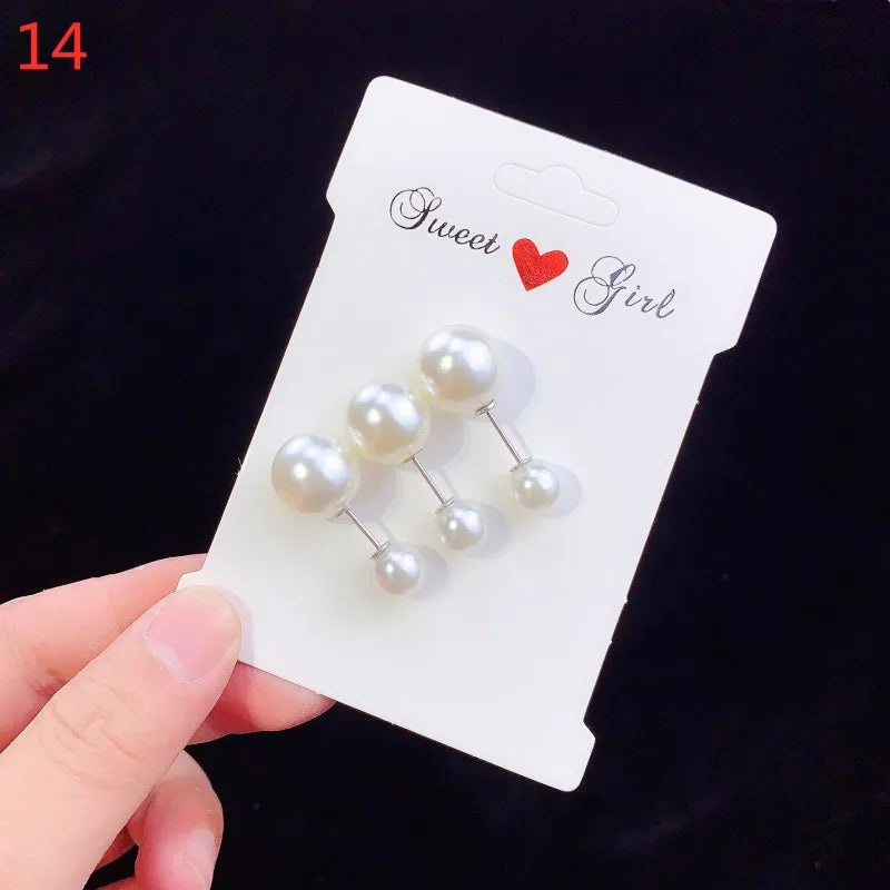 Fashion Crystal Pin Waist Buckle Fixed Strap Charm Safety Brooch Anti Fall Sweater Cardigan Clip Chain Pearls Brooches Jewelry