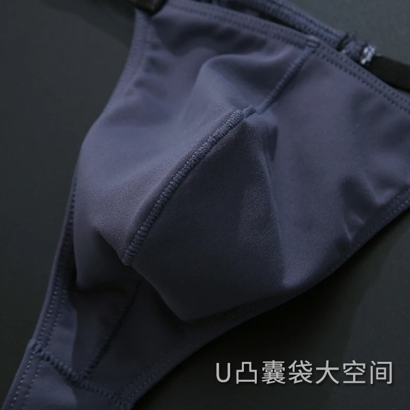 マルチサイズ快適な高伸縮性スポーツTバックメンズTパンツメンズセクシーTバックメンズブリーフ下着リブパンツセクシーなT字型