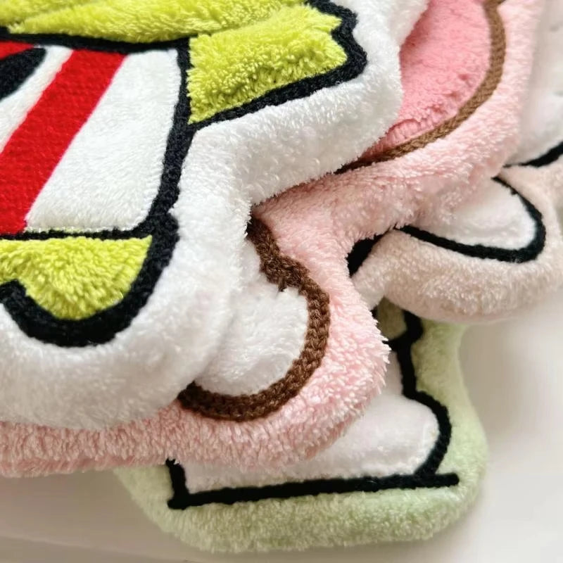 Hello Kitty Coral Fleece Hand Towel Melody Pom Pom Purin Quick Drying Water Absorbent Soft Bathroom Kitchen Towel KidGift