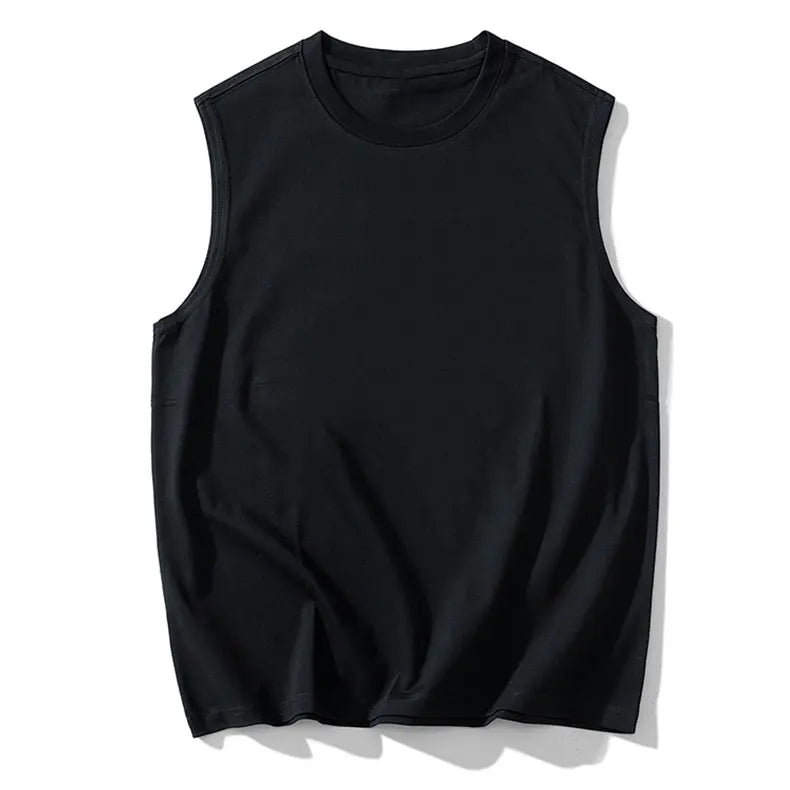 コットン メンズ タンクトップ 夏 プラスサイズ 10XL 12XL 14XL ノースリーブ Tシャツ オーバーサイズ ルーズベスト Oネック Tシャツ 200KG トップス 衣類