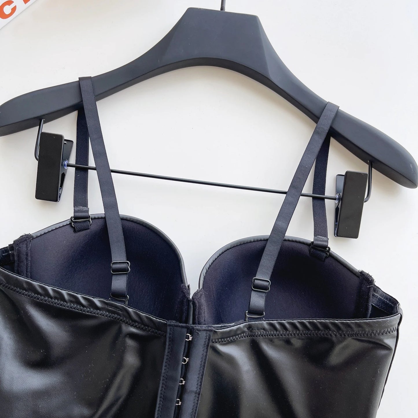 SINGREINY Sexy Cool Girl PU Leather Camis 2025 Fashion Black Backless Straps Tank Women American Retro Clubwear Slim Crop Tops