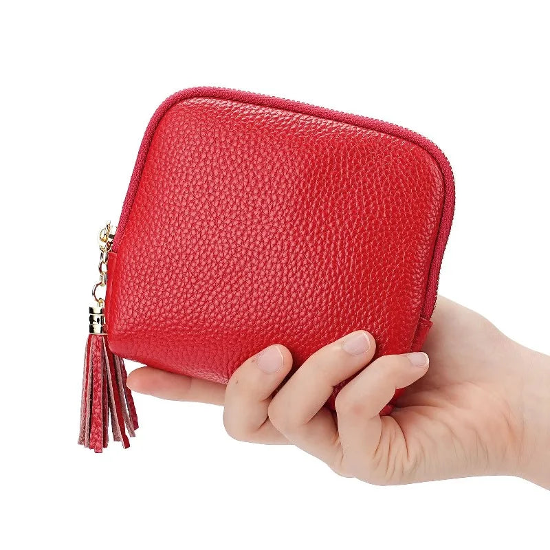 Luxury Jewelry Organizer Bag for Women Genuine Leather Earring Pouch Ring Storage Bag Travel Jewelry Case for Necklace Pendant