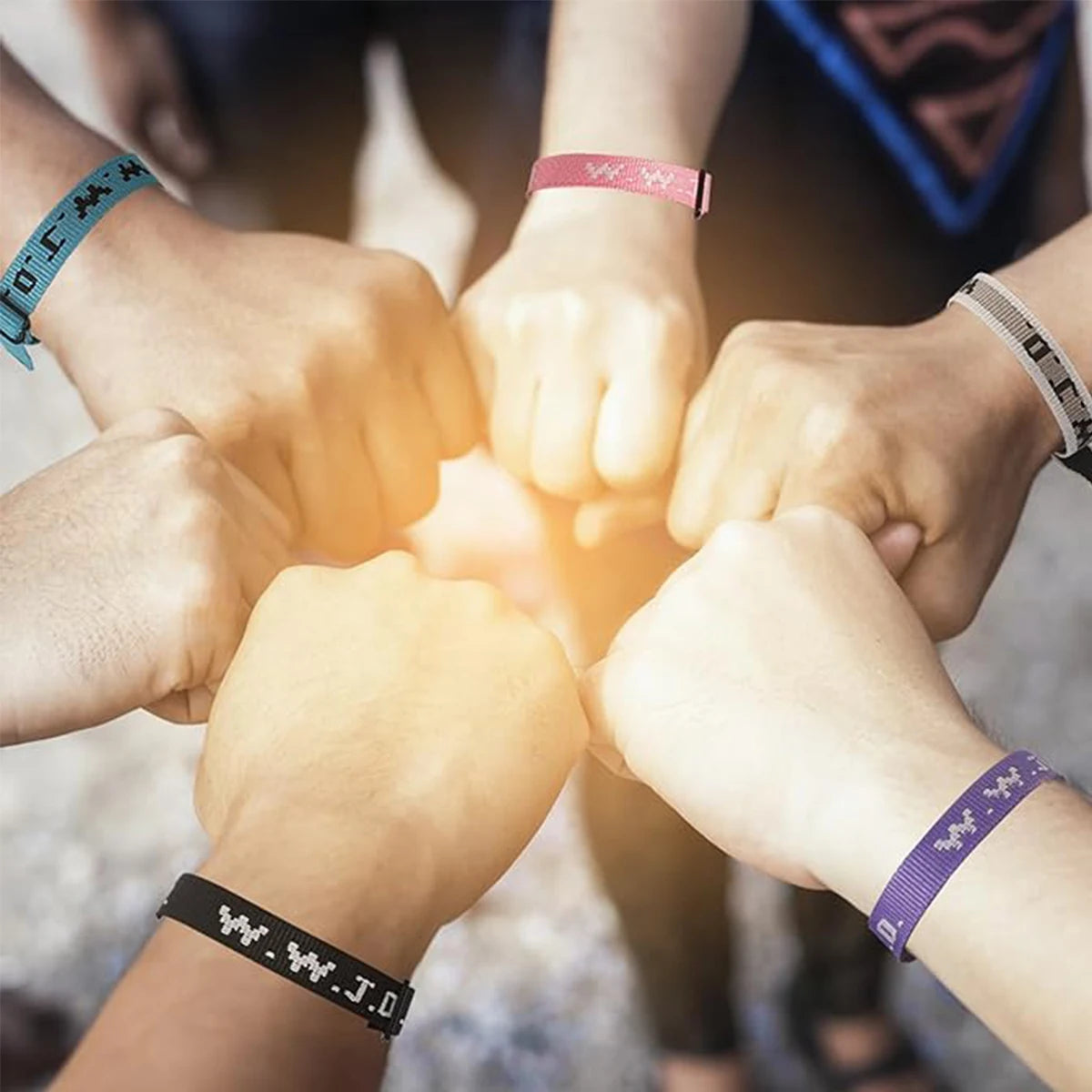 Harong WWJD Adjustable Colorful Bracelets What Wound Jesus Do Bracelets Inspirational Christian Jewelry Gifts for Women Men