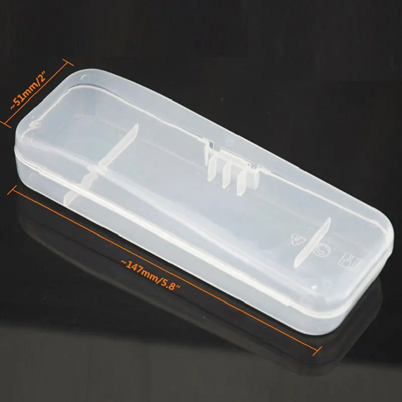 Stylish and Durable Shaving Storage Box for Men's Razors, Easy to Carry and Keep Clean and Keeps Your Shaver Well-Organized