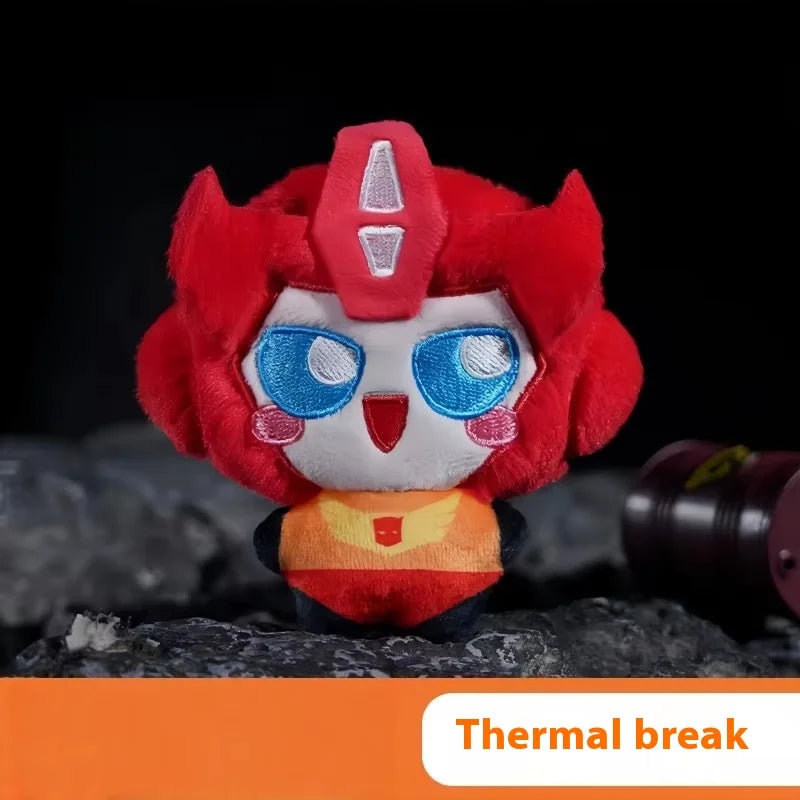 Mini Transformation Shockwave PLush Pendant Box Toy Model Birthday Fans Collectible Decoration Surprise Boys Cool Peluche Gifts
