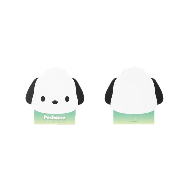Cute Sanrio Cartoon Hello Kitty Kuromi Alien Memo Pad Notebook Kawaii My Melody Student Office Message Memo Stationery Supplies