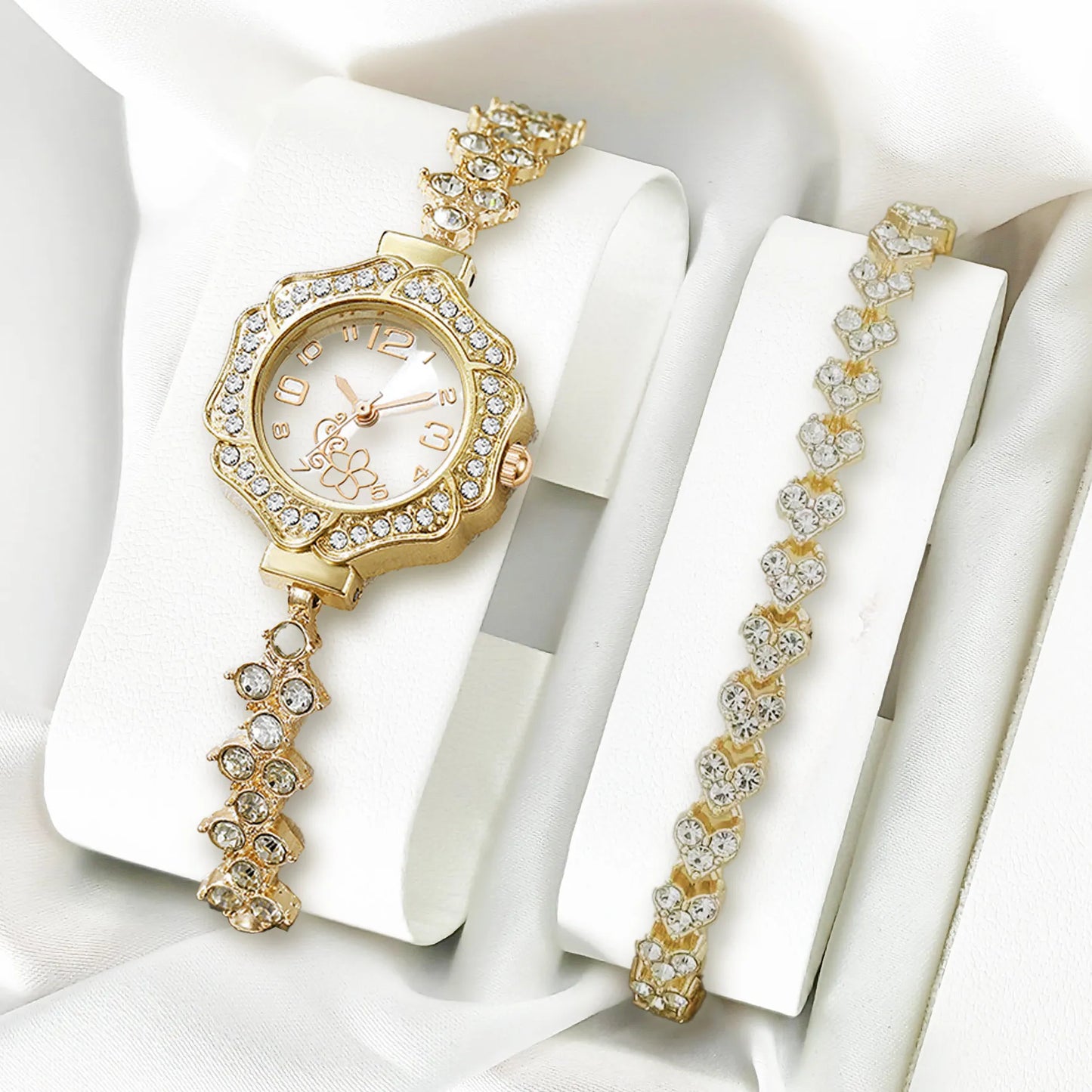 Luxury Women's Watches Elegant Luxury Gold Watch for Women Quartz Waterproof Wristwatches Ladies Relojes Para Mujer