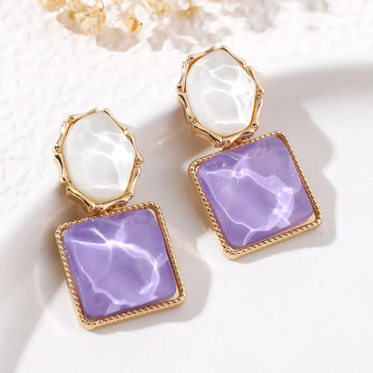 925 Silver Needle Korean Fashion Dream Colorful Crystal Earrings For Women Jewelry 2025 Trending Luxury Cube Sugar Stud Earrings