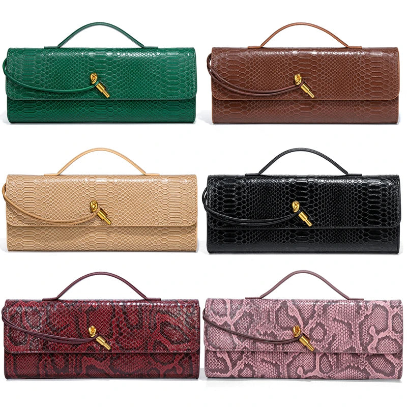 Women's Clutch Bag Purses for Women Leather Evening Handbags Shoulder Handbag Formal Satchel Crossbody Purse Party Bag