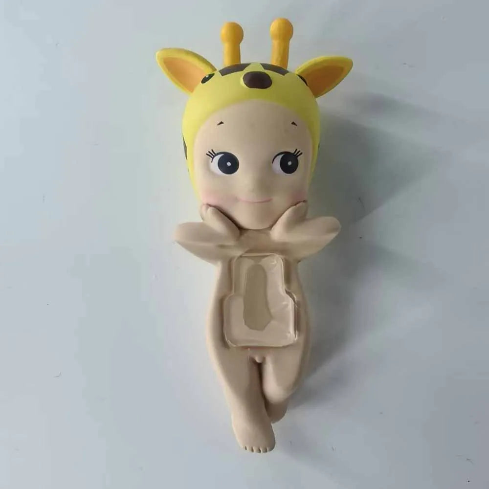 ホットな高品質ソニーエンジェルヒッパーミニフィギュア動物シリーズブラインドボックスPVCおもちゃファンデスクトップ電話車の装飾人形ギフト