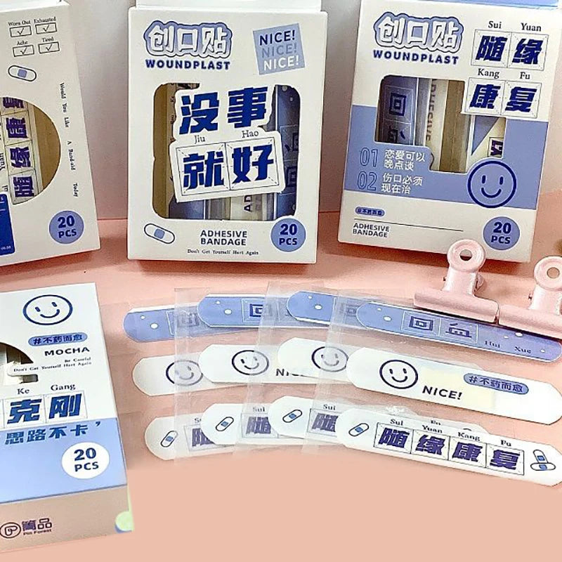 Sanrio Bandaid Kawaii Hello Kitty Band Aid Anime Kuromi Waterproof Breathable Adhesive Bandages Cartoon Printed Portable Sticker