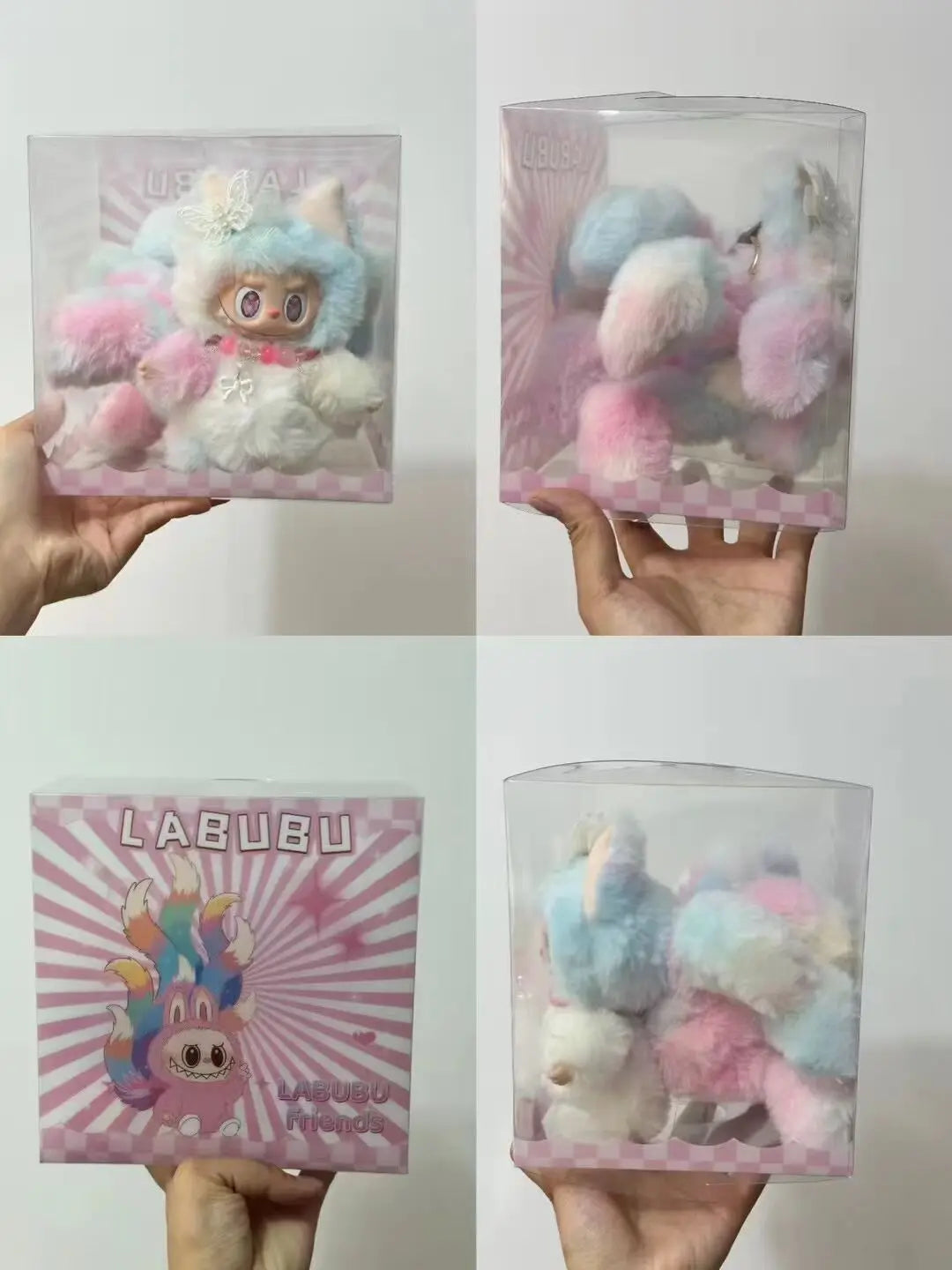 Labubu Monster Vinyl Doll Unique Gift Toy Kyubi No Youko Colorful Vinyl Face Dolls for Collectors And Fans