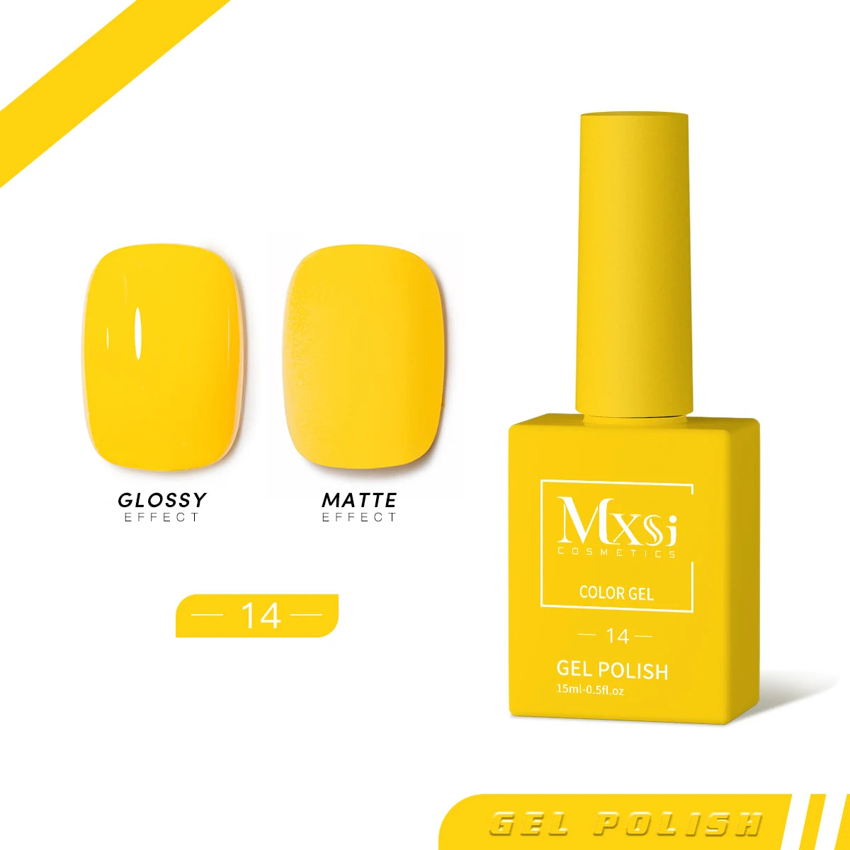 Mxsi 15ml ジェルネイルポリッシュ ネオンブラウン ロイヤルブルー レッドグリーン パスタルヌード ネイルアートワニス ジェルラッカー トップコート UVジェルネイル 未セット