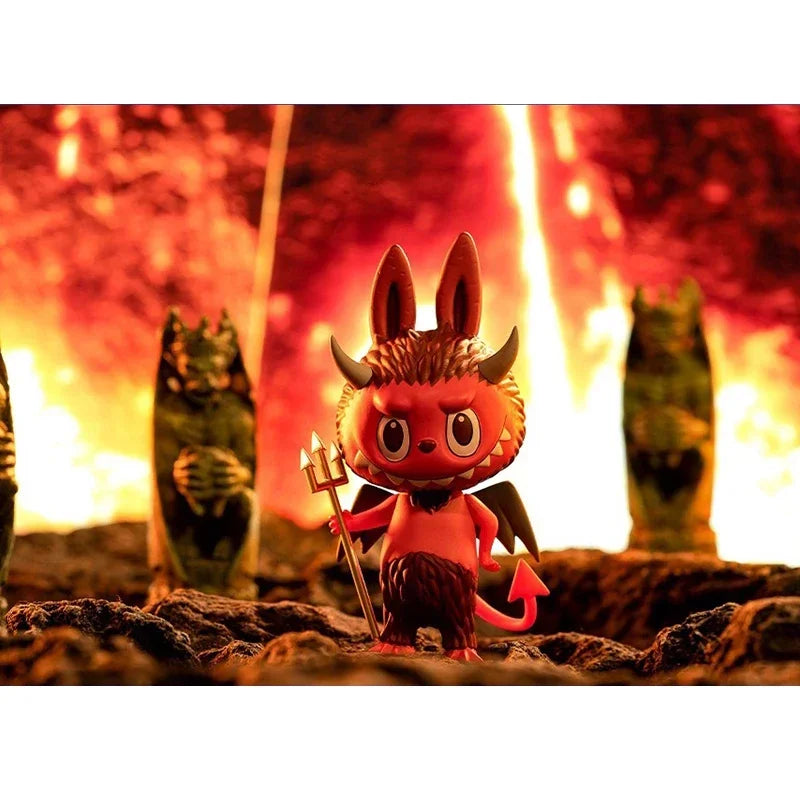 Pop Mart Labubu Halloween Monster Carnival Series Blind Box Guess Bag Mystery Box Toys Doll Cute Anime Figure Ornaments Gift