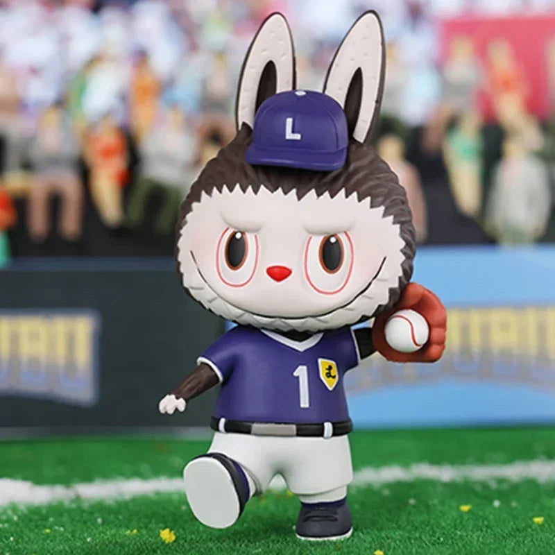POP MART Labubu Sports Series Blind Box Toys Kawaii Anime Action Figure Surprise Mystery Box Dolls Girls Gift