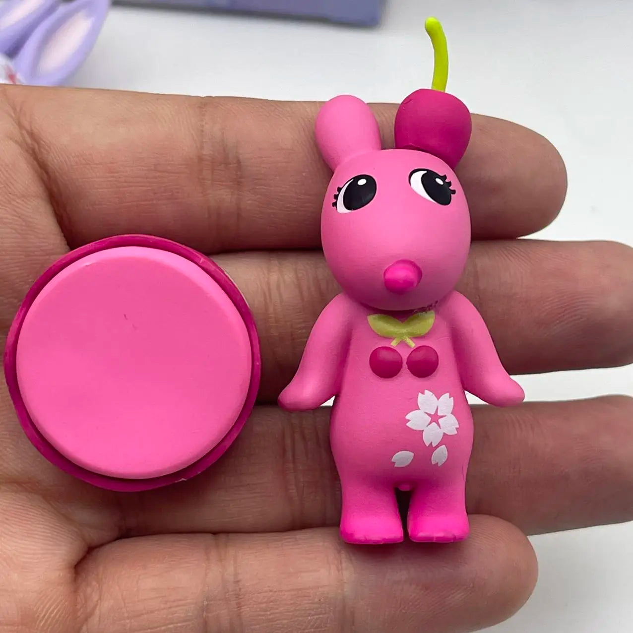 ソニーエンジェル ブラインドボックス ミニフィギュア 桜シリーズ 夜バージョン ウサギ サプライズ Tideplay ファン向けおもちゃ キュアドール ラッキーギフト