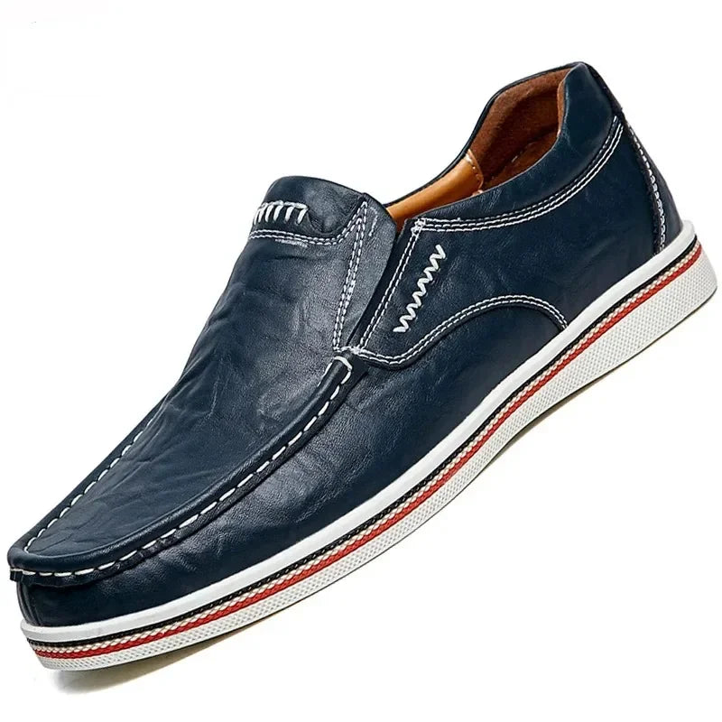 Flats Moccasins Men Loafers Party Driving Loafers Male Genuine Leather Business Office Shoe Leather Men's Casual Shoes