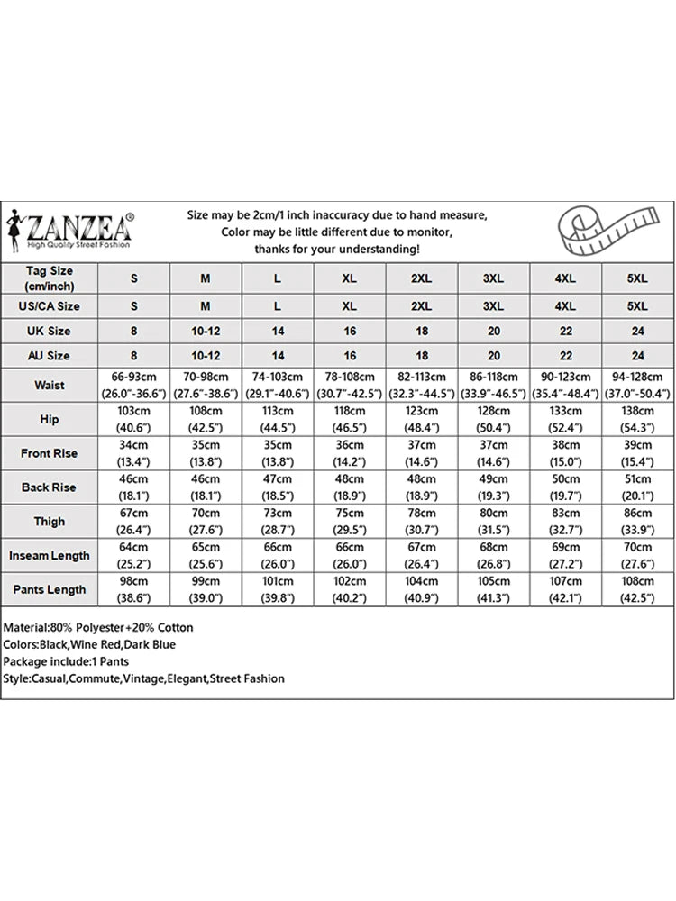 ZANZEA 2025 チェック柄パンツ レディース ファッション ランタンパンツ カジュアル ルーズ ロングパンツ 夏 ポケット 伸縮性ウエスト ボトムス オーバーサイズ
