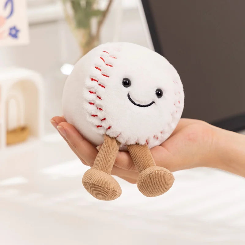 10cm かわいい バスケットボール サッカー テニス 野球 ビリヤード ぬいぐるみ ソフト ぬいぐるみ ボール 枕 プレイヤー お土産 誕生日プレゼント