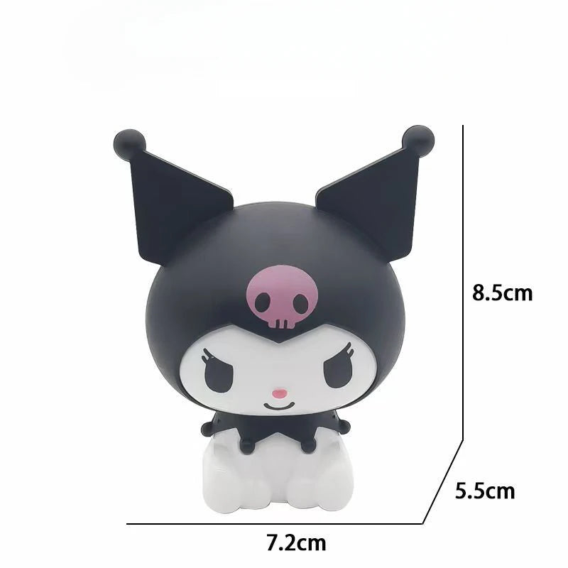 Cartoon Figure Kulomi Cake Decoration Sanrio Girl Child Happy Birthday Party Supplies Wedding Anniversary Decora Cake Topper