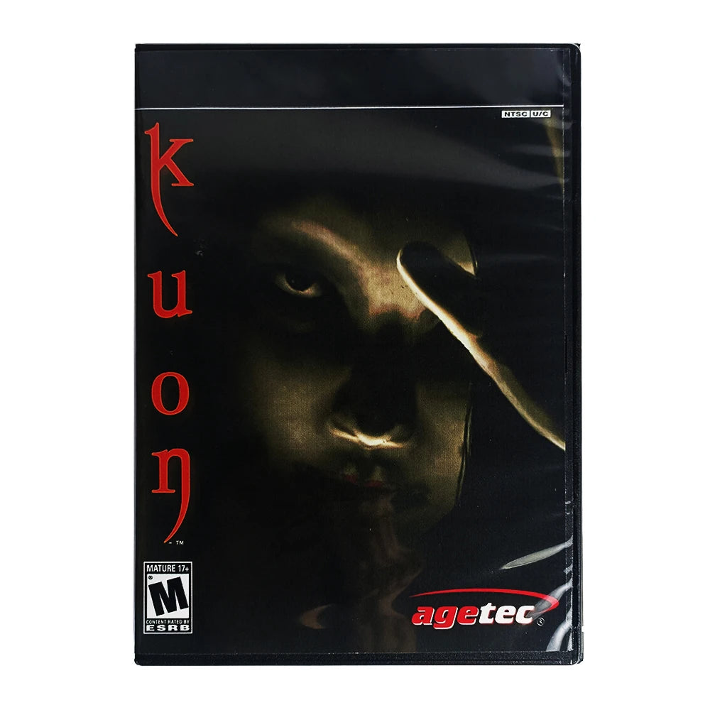 PS2 Kuon With Manual Copy Disc Game Unlock Console Station2 Retro Optical Driver Video Game Machine parts