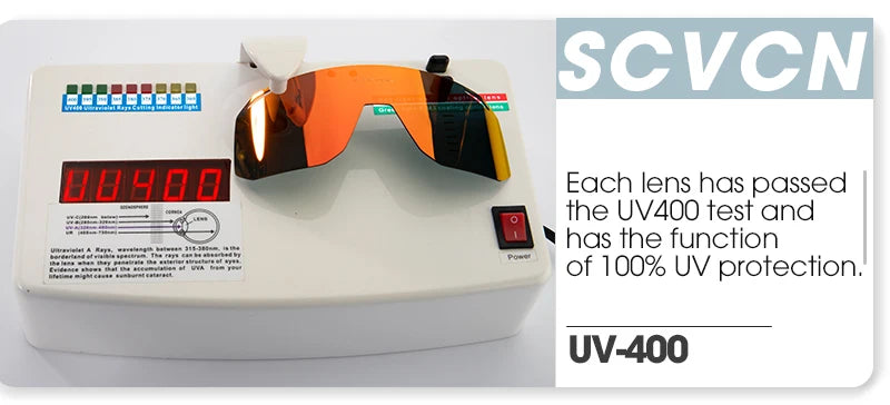 SCVCN サイクリンググラス バイクサングラス メンズ UV400 アイウェア アウトドアスポーツ MTB ゴーグル 自転車 レディース ライディング ハイキング サングラス