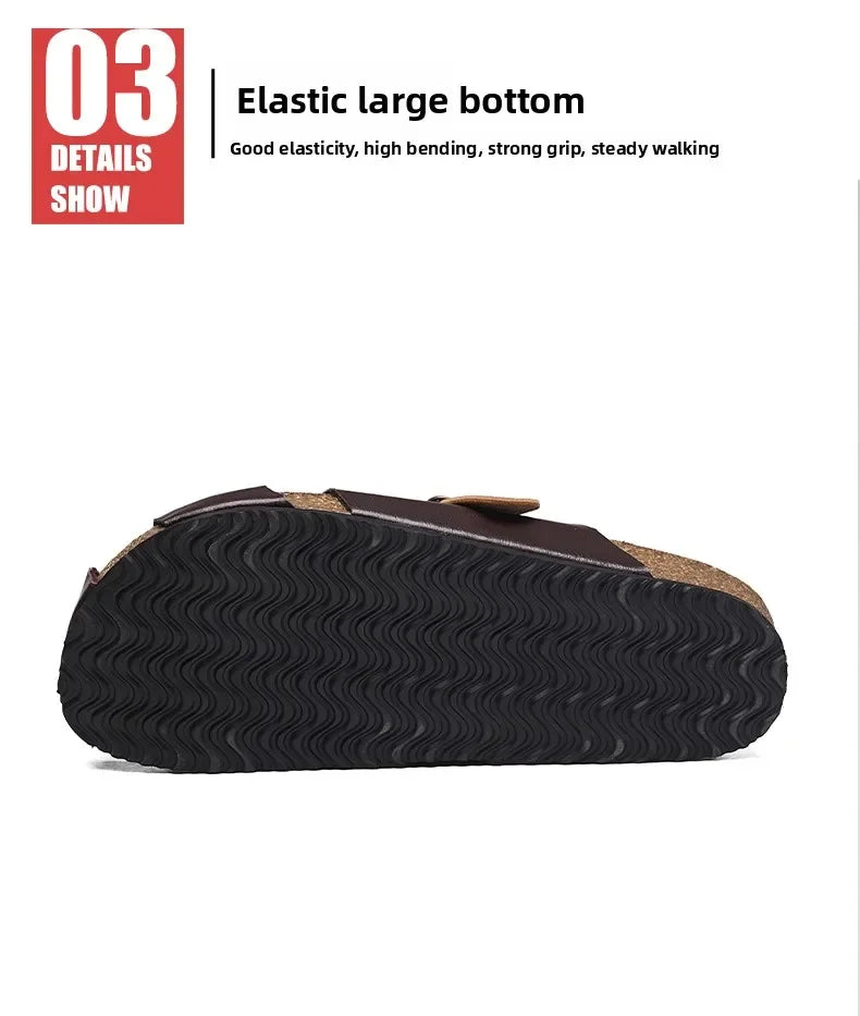 Fashion designer sandals for men-High quality beach shoes comfy non-slip slides luxury slippers free shipping