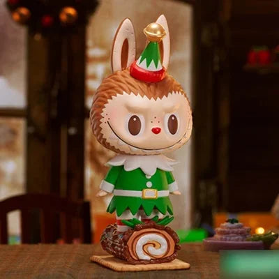 POP MART Labubu The Monsters Let's Christmas Series Mystery Box Guess Bag Toys Doll Cute Anime Figure Desktop Ornaments