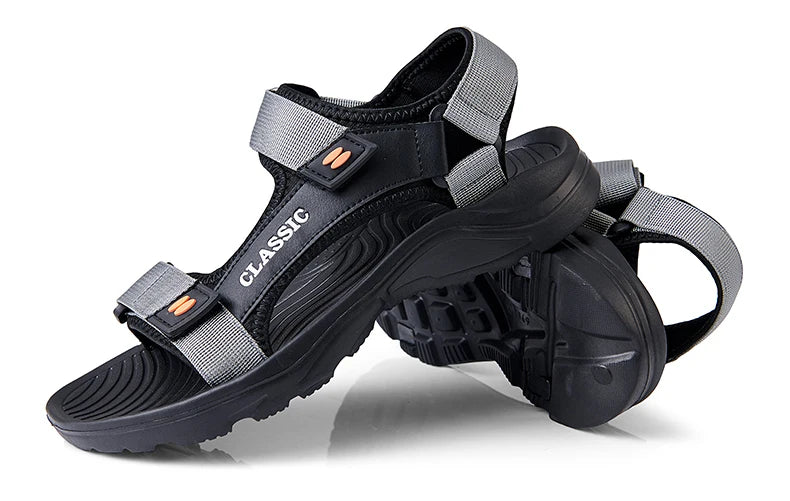 Men Sandals Summer Leisure Beach Holiday Sandals Men Shoes 2023 New Outdoor Sneakers Male Retro Comfortable Casual Sandals Men