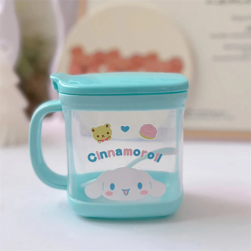 Sanrio Hello Kitty Kitchen Kuromi Melody Cinnamoroll Msg Salt Sugar Jar Seasoning Box Household Seasoning Jar Storage Box