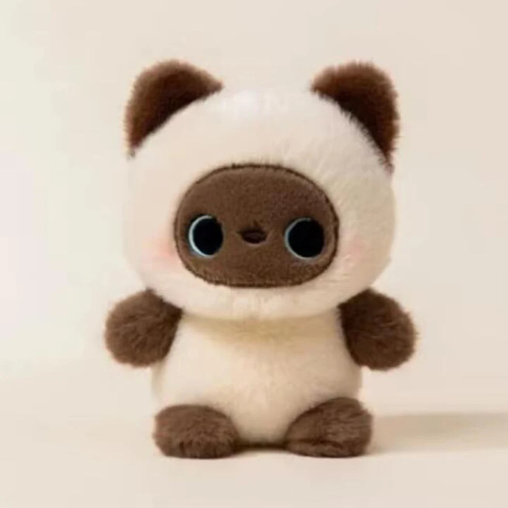 15CM かわいい動物ぬいぐるみ 子供用テーブル人形飾り コンパニオン人形 誕生日 クリスマス ギフト 柔らかい睡眠コンパニオン かわいい