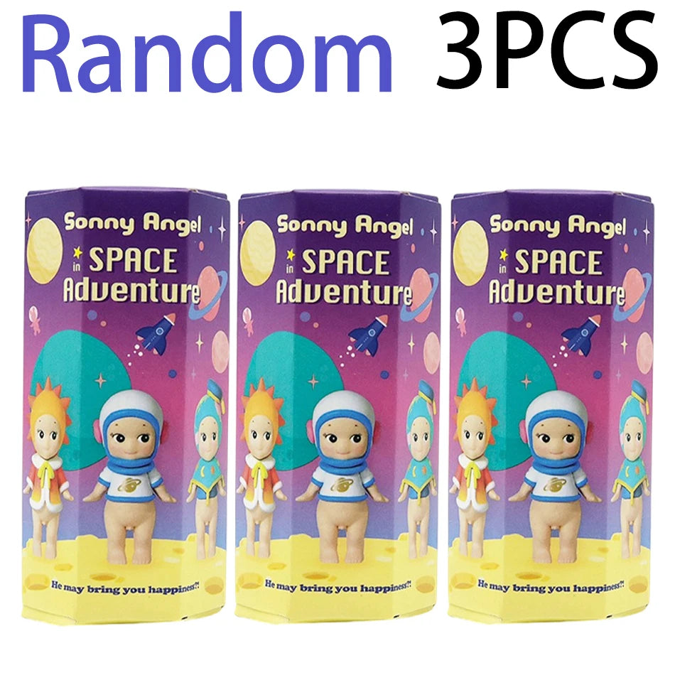 Cberrry blossom series Sonny Angel & Mofusand Blind Box Hippers Mini Figure Shark Cat Action Toy For Fan Children Christmas Gift