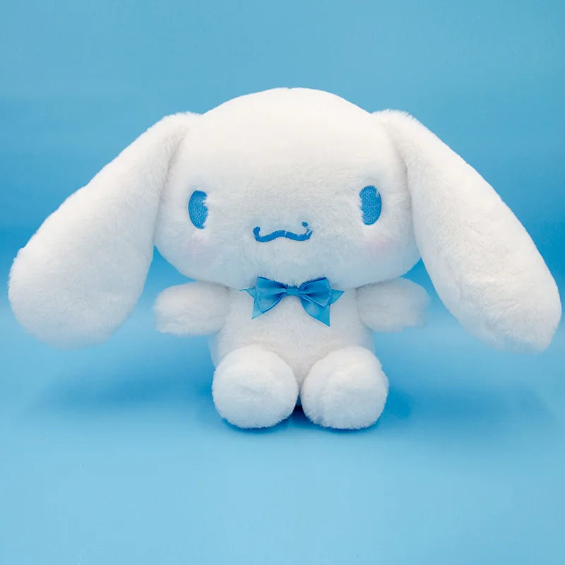 Sanrio Anime Classic Series Cinnamoroll Hello Kitty Cute Plush Stuffed Toys Soft Pillow Plushies Doll Birthday Gift For Girls