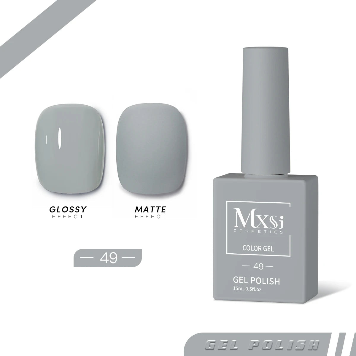 Mxsi 15ml ジェルネイルポリッシュ ネオンブラウン ロイヤルブルー レッドグリーン パスタルヌード ネイルアートワニス ジェルラッカー トップコート UVジェルネイル 未セット
