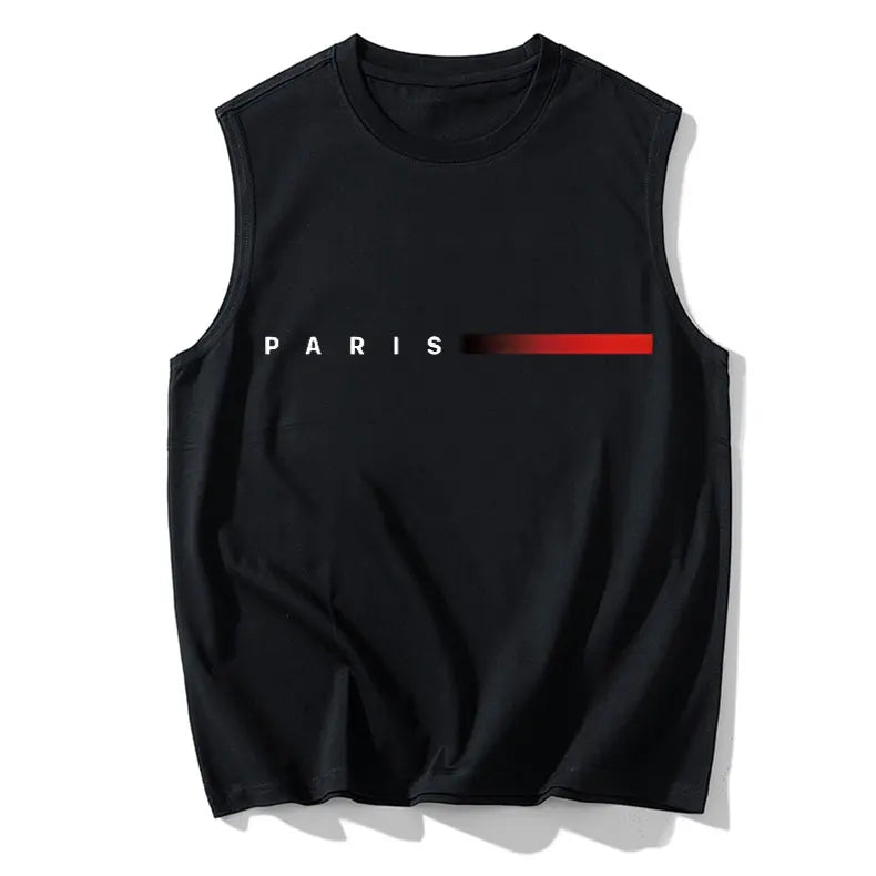 プラスサイズ 夏 メンズ タンクトップ ジム フィットネス スポーツベスト ラウンドネック Tシャツ メンズ ノースリーブ シャツ カジュアルトップス 男性服 110-200kg
