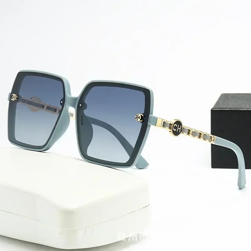 Polarized Sunglasses for Women, Fashionable Square Sunglasses, Driver's Goggles, Face Enhancing Small Glasses