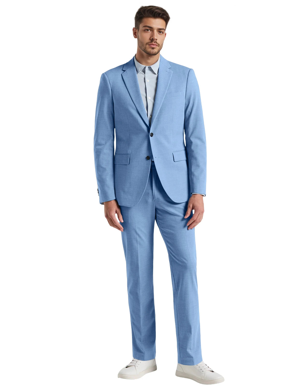 Linen Customized suit men's 2 piece suit Suit jacket Suit Pants business casual Blazer man top man clothes