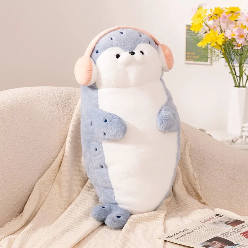 高品質 本物 かわいい 漫画 海の生き物 カワウソ ぬいぐるみ 枕 ヘッドセット ブルーシール カワウソ ぬいぐるみ 誕生日プレゼント
