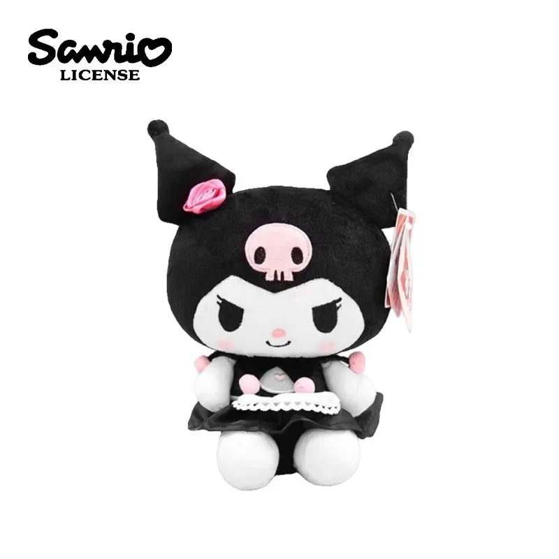 Sanrio Hello Kitty Kuromi Melody Cinnamoroll Stuffed Toys Plushier Soft Throw Pillow Plush Dolls Birthday Gift For Girl Friend