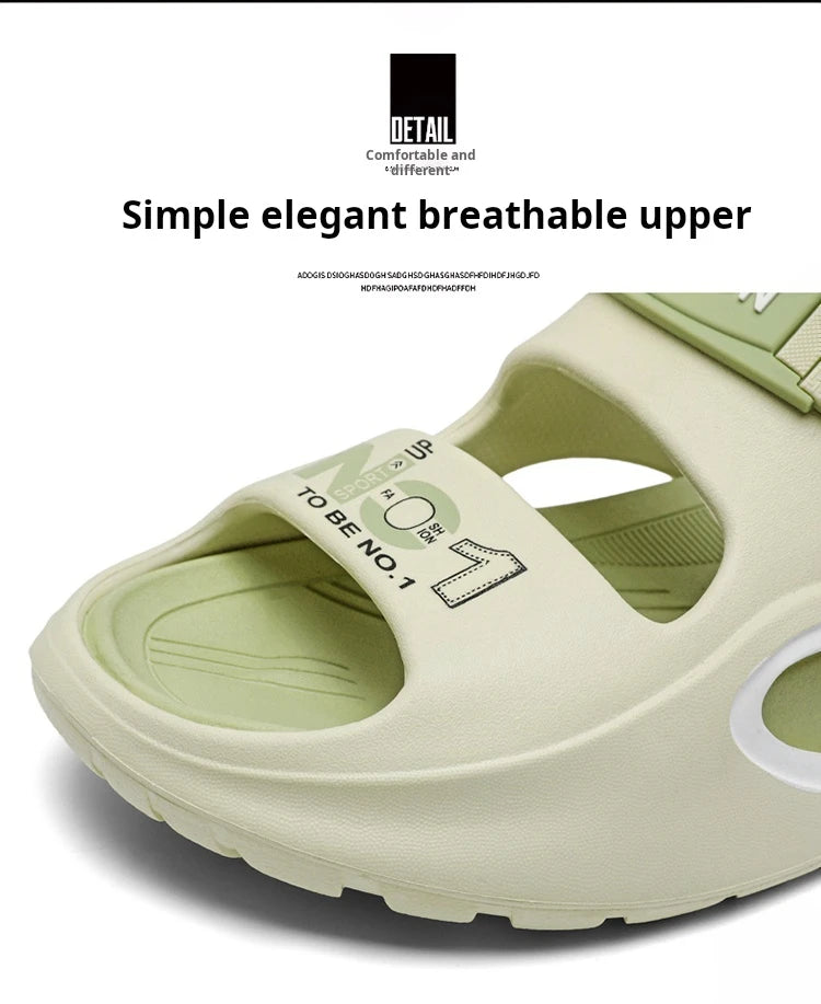 Summer Slippers for Men, Large Size Soft Comfortable Anti-slip Quick-drying, Casual Outdoor Beach Indoor New Style Sandals
